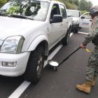  Controles militares den Mataje. 