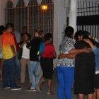  Los deudos quieren que se investigue el crimen.  