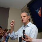  El dirigente de Liga de Quito, Esteban Paz, no descarta del todo una posible contratación.  