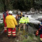  Fernando Montesinos habría caído de un caballo y, posteriormente, arrastrado por la corriente.  
