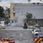  Una amenaza de bomba se registró en la avenida Las Delicias, en Santo Domingo.  