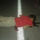  Las dos víctimas se movilizaban en un caballo.  