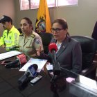  Rueda de prensa sobre la detención de sospechosos.  
