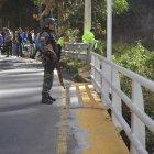  El cuerpo fue encontrado en la antigua vía Ambato - Guaranda.  