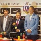  Esteban Paz, dirigente albo, e Isaac Álvarez, director de la competencia, hicieron el lanzamiento en rueda de prensa. 