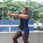  Mohana García, de no llegar a ser policía, estudiaría la carrera de Veterinaria.  