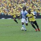  Partido entre Barcelona y Emelec, el pasado abril.  