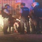  Agentes de la Policía Nacional acudieron al sitio de la desgracia. 