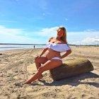  La presentadora de televisión se encuentra con fuertes achaques propios del embarazo.  