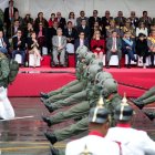  El anuncio lo divulgó en su discurso de apertura a un desfile militar desarrollado en el parque Bicentenario, en conmemoración de los 189 años de la Batalla de Tarqui y por el día del Ejército Nacional. 