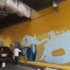  Los pasos a desnivel son los lienzos donde los artistas muestran sus obras. 