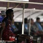  Los dos delanteros Adolfo Muñoz  y Daniel Angulo quienes no viajaron por problemas médicos.  