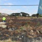  Un topógrafo descubrió el cuerpo. 