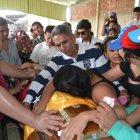   Wilson Cardozo (camiseta a rayas) permanecerá por cinco días en Manta. 