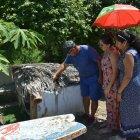  Alberto Vélez, padre del salvavidas, espera que quienes robaron la boya la devuelvan.  