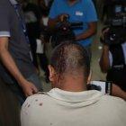  El chofer Fernando Viteri acudió a la Fiscalía a denunciar el ataque.  2. El vendedor de golosinas que lo intimidó fue detenido. 