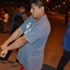  Suárez mostró las heridas a sus vecinos. 