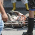  El rescate del cuerpo duró alrededor de 90 minutos. 