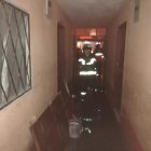  Bomberos de Quito acudieron al lugar. 