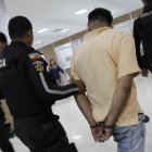  Referencial. Operan con normalidad en los alrededores de entidades bancarias.  