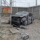  Los ocupantes del carro salieron ilesos.  