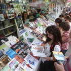  Personas acudieron al primer día de la Feria del Libro 2018.  