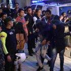  Los detenidos fueron llevados a la cárcel de Turi en Cuenca.  