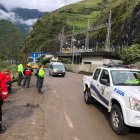  Autoridades de control realizan análisis de la montaña para evitar futuros accidentes.  