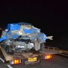  Autoridades llegaron al lugar del accidente.  