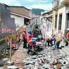  Los trabajos que se harán son para que no haya ingreso vehicular.  