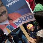  Simpatizantes del actual presidente Nicolás Maduro. Los venezolanos irán a las urnas el domingo para elegir al siguiente primer mandatario por un periodo de seis años. 