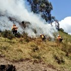 Las condiciones climatológicas en la ciudad contribuyeron a que la propagación de incendios forestales se extienda hasta finales del mes de octubre. 