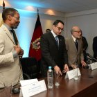  En la inauguración también estuvo presente Julio César Trujillo del CPCCS transitorio.  