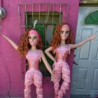  La artista se ha tomado con humor la elaboración de la piñata. 