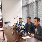  Los familiares dieron una rueda de prensa en la embajada de Ecuador en Colombia.  