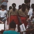  Las niñas han participado en dos conciertos de la Orquesta.  