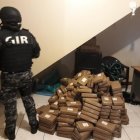  Un total de 350 paquetes dieron positivos para cocaína, tras una prueba de campo. 