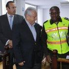   Luis Chiriboga, ex presidente de la Federacion Ecuatoriana de Fútbol acudió a una audiencia en los tribunales penales el pasado 2016. 