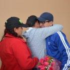  El jefe de la Dinased de la Subzona Pichincha, mayor Carlos Albán, reunió al ciudadano con su madre y hermana, que, con lágrimas en los ojos, lo abrazaron y expresaron su felicidad por el inédito reencuentro.  