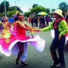 Expresiones artísticas en Quito por Carnaval. 