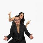  El show de parodias, liderado por Flor María Palomeque y David Reinoso, regresa, luego de tres años, a escena por las fiestas de octubre. 