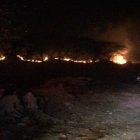  Imágenes del incendio en Vía a la Costa 