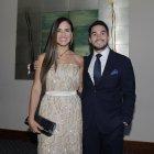  Doménica Saporiti y su esposo Carlos Vanoni en los Premios Latinoamérica Verde.  