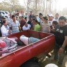  El cuerpo no fue levantado hasta terminar de recoger los indicios balísticos.  