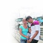  Juan José, su esposa Fátima y su hijo Samuel agradecen a Dios por el milagro de estar vivos. 
