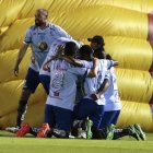  El gol de la victoria de Macará lo puso Ronald de Jesús.  