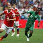  Rusia se impuso ante Arabia Saudí en el partido inaugural del Mundial. 