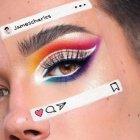  Ha llegado a Instagram una nueva tendencia relacionada con la realidad de los rostros que contrasta maquillaje y realidad. 