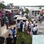  En San Lorenzo despidieron a Luis Mosquera, suboficial primero de la Marina. 