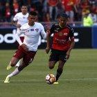  Encuentro entre Fluminense y Deportivo Cuenca. 